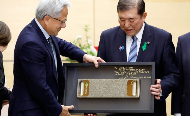 Nvidia CEO Advocates for Japan’s AI Advancement with Enhanced Data Centers