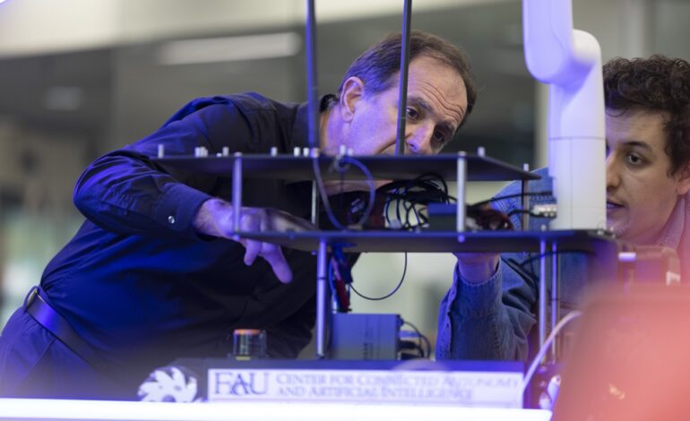 FAU Engineering Achieves Breakthrough with U.S. DOD Grant for Connected AI Autonomy Testing