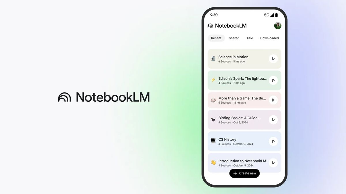 Download Google’s Innovative NotebookLM AI App Now for Free