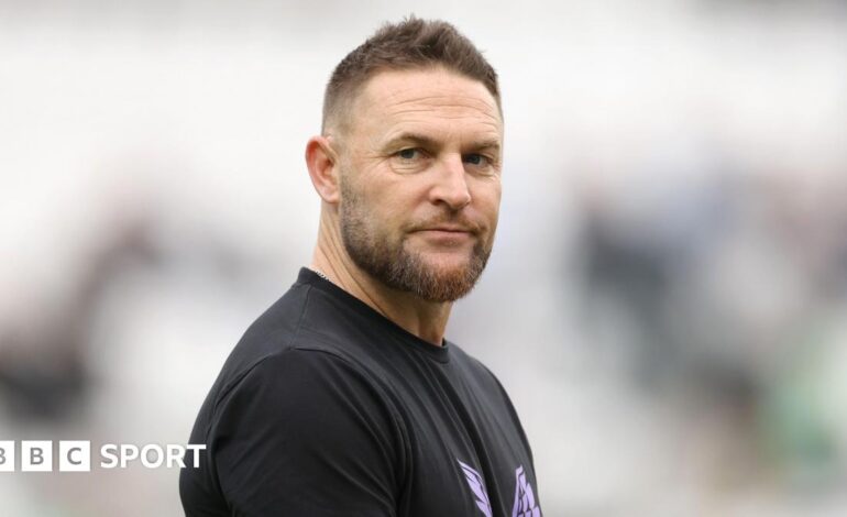 Brendon McCullum Sets Ambitious Goals for England Test Cricket Team