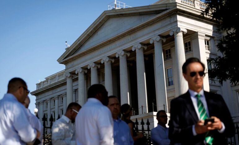 US Treasury Bonds Decline Amid Robust Job Market Reevaluation