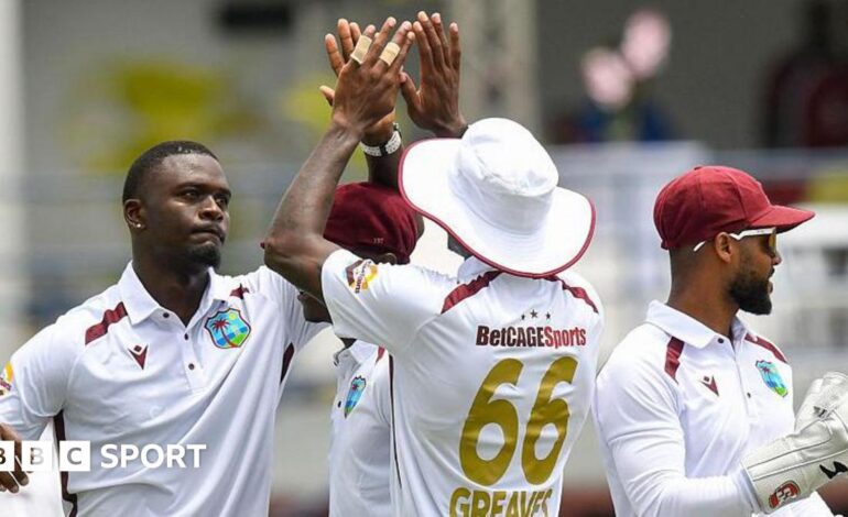 Intense Cricket Battle: West Indies vs Australia – First Test Highlights