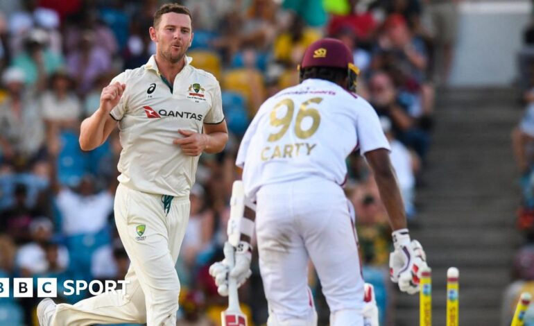 Decisive Day in Cricket: Hazlewood’s Heroics in Barbados