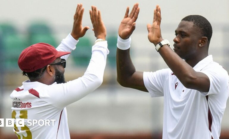 West Indies v Australia: A Chaotic Opening Day Unfolds