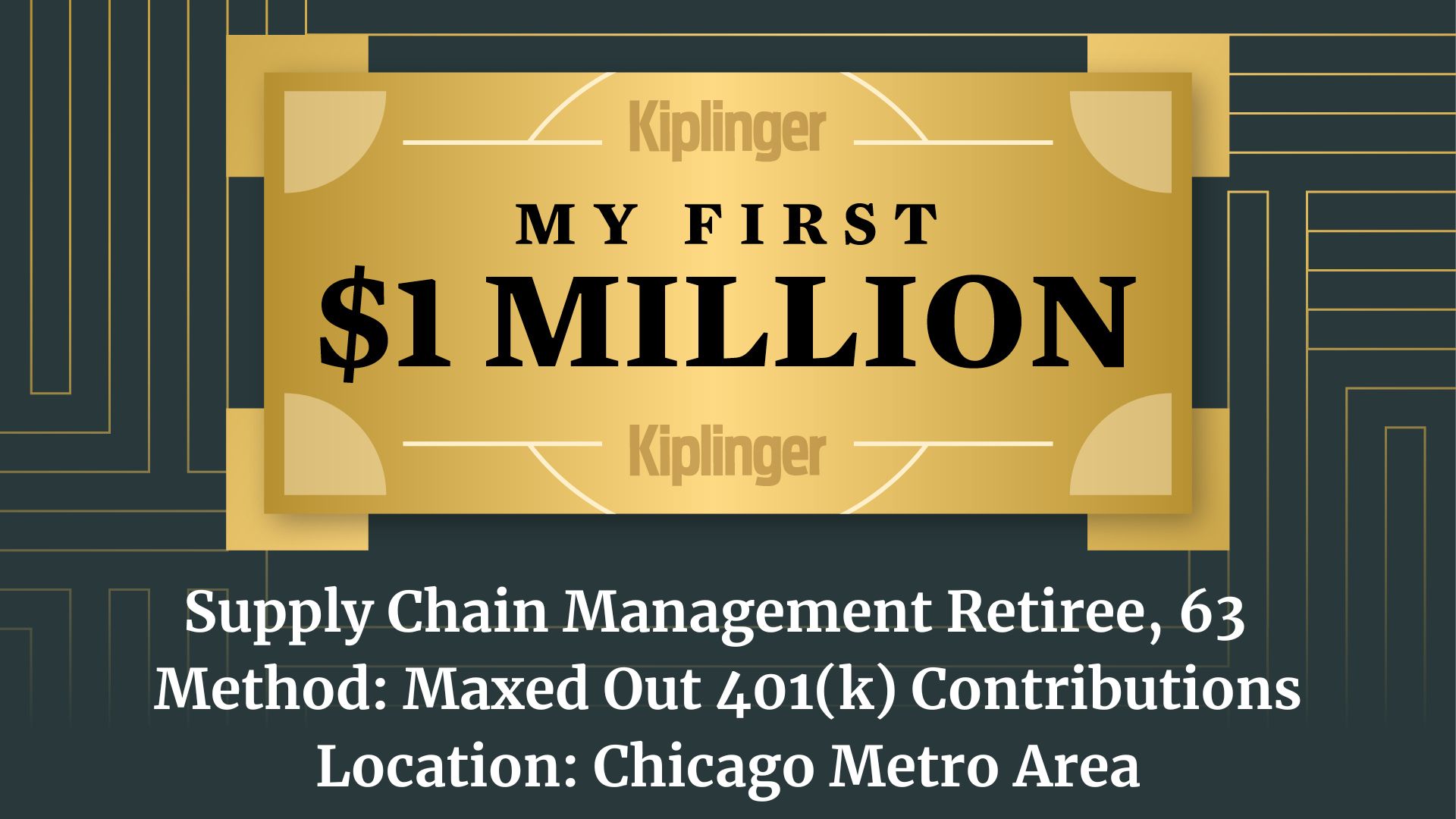 Achieving Financial Success: Journey of a Retiree in the Chicago Metro Area