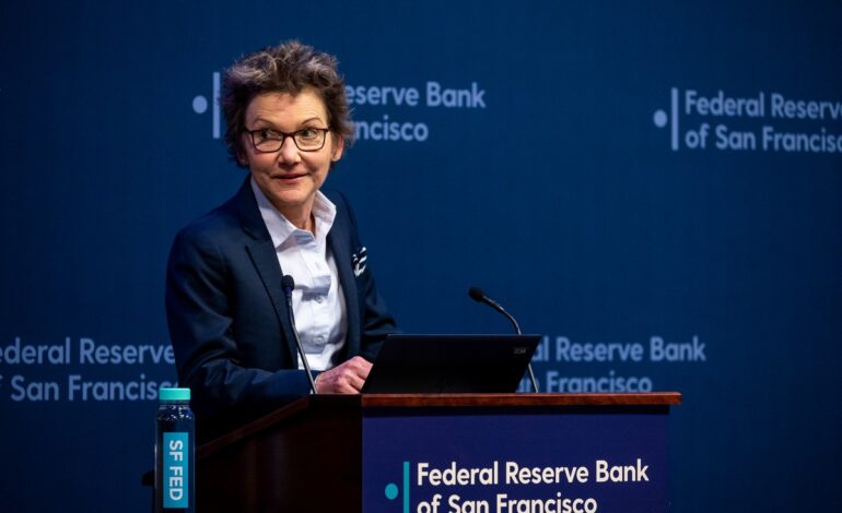 Fed’s Daly Dismisses the Need for a 0.5% Interest Rate Cut in the U.S.