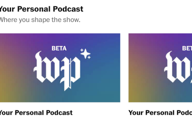 Explore Washington Post’s Revolutionary AI Podcast