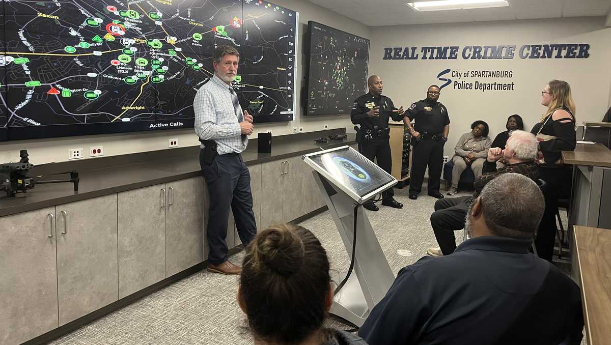 Spartanburg’s Innovative Real-Time Crime Center Unveiled