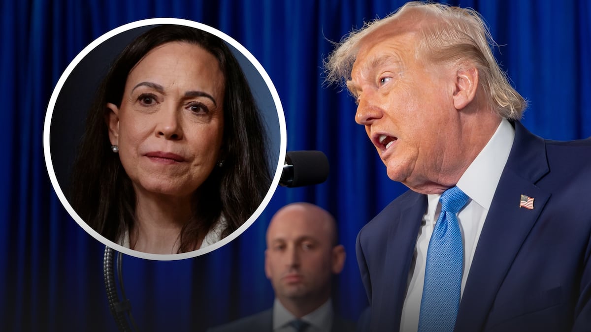 Donald Trump Comments on María Corina Machado’s Potential Succession of Maduro: ‘She Lacks Support and Respect’