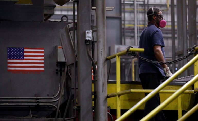 US Manufacturing Sector Faces Challenges as Key Indicator Declines