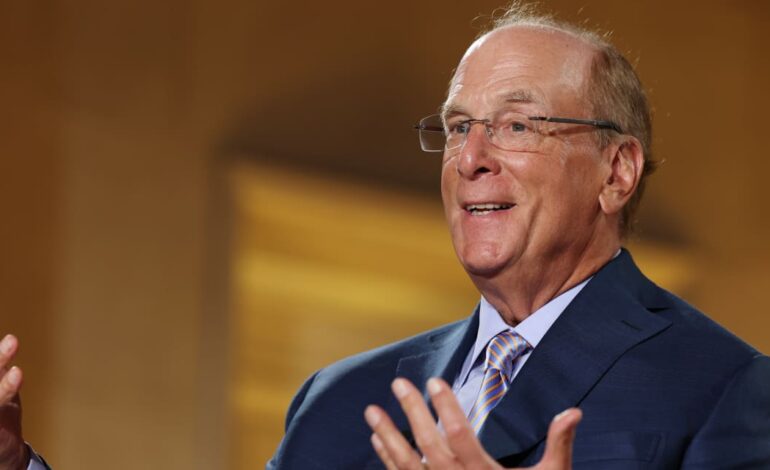 BlackRock CEO Larry Fink on AI and Conflict: Key Insights
