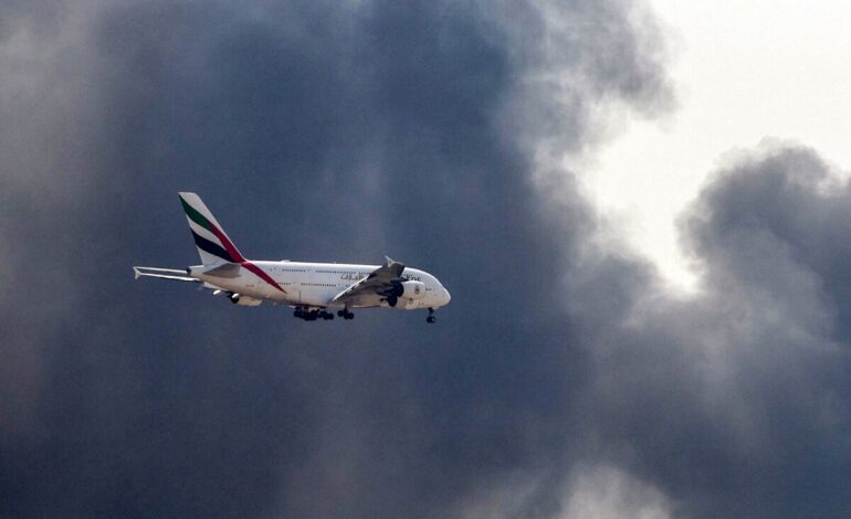 Emirates’ Return Flights: Near-Empty Skies Over Dubai