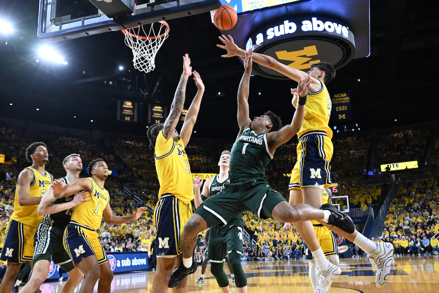 Controversial Call: Jeremy Fears Faces Technical Foul in Heated Michigan State vs. Michigan Clash