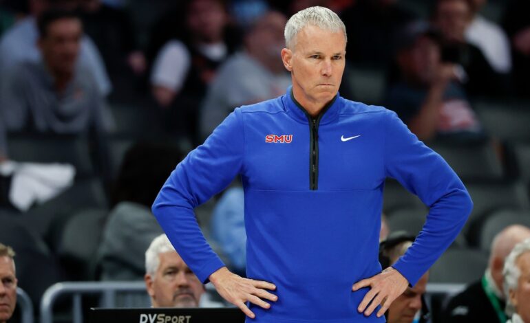 SMU Coach Andy Enfield Advocates for NCAA Tournament Bid