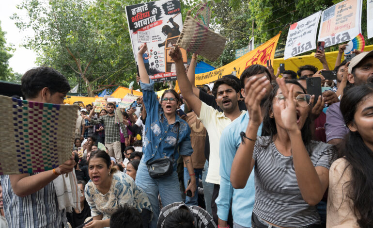 India’s Gen Z Students Propel Change Through Protest