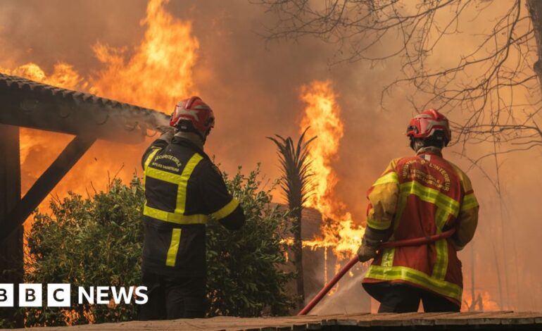 Devastating Wildfires Force Massive Evacuations in France and Spain